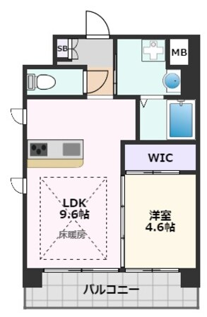 第２６関根マンションの物件間取画像